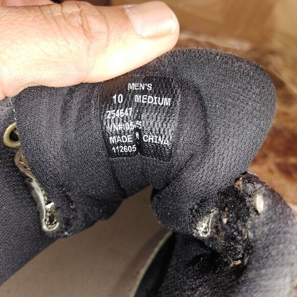 L.L Bean Men Duck leather boots shoes size 10 M - Picture 10 of 10